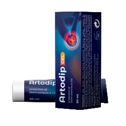 Artodip gel — тюбик 50 мл, вид крупным планом